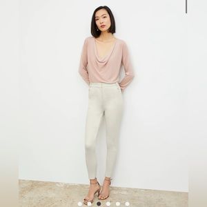 MM Lafleur Monica top silk jersey pink size XL